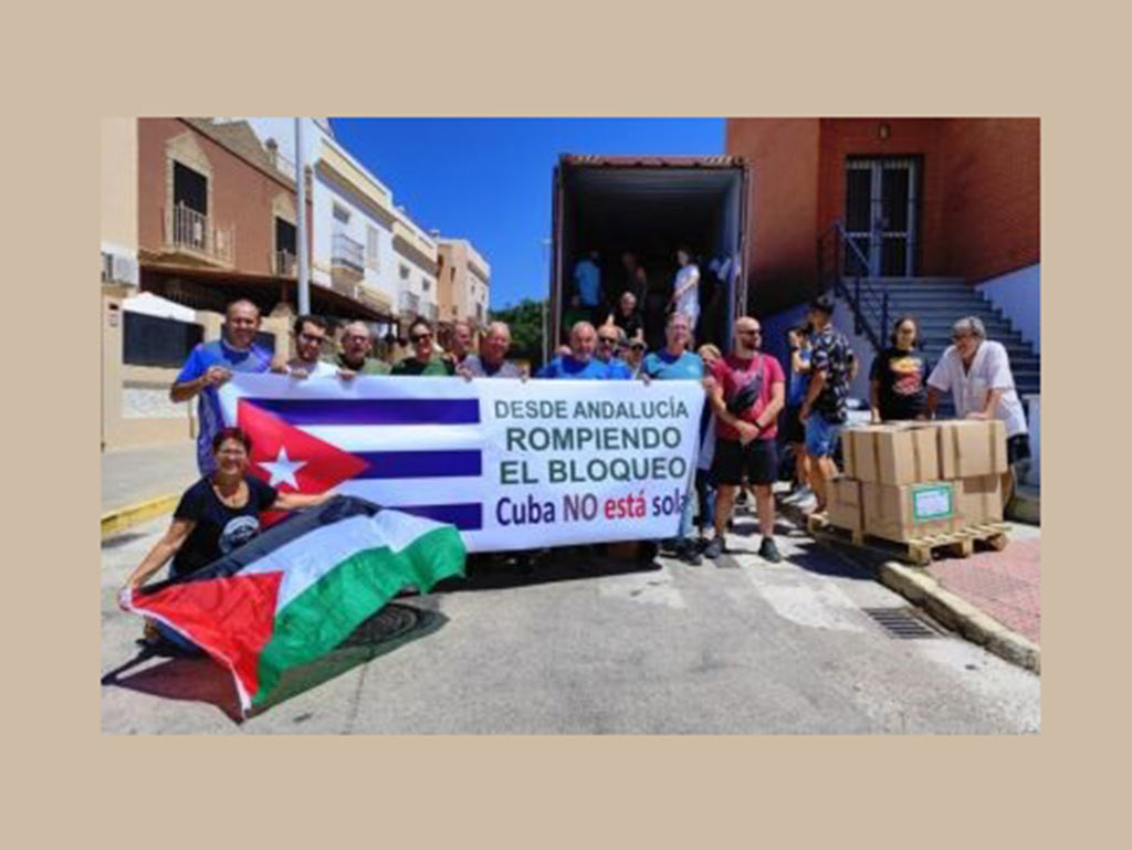 Contenedor con materiales sanitarios para Cuba desde España Contenedor con materiales sanitarios para Cuba desde España