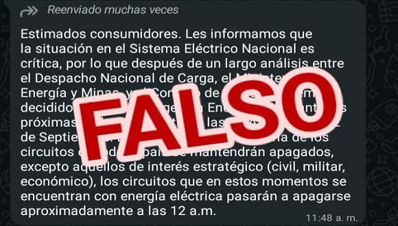 Noticia falsa Noticia falsa