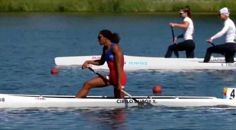 Cubana Yarisleidis Cirilo gana plata en el Mundial de Canotaje