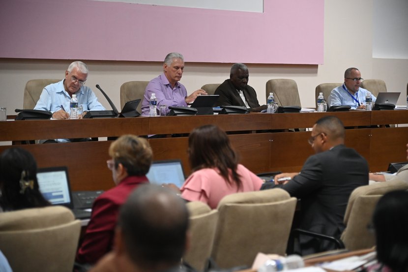 Presidente de Cuba participa en comisión económica del Parlamento Presidente de Cuba participa en comisión económica del Parlamento