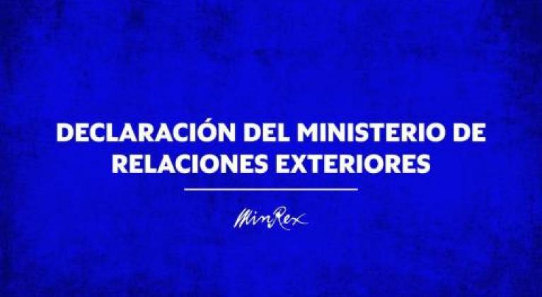 Declaración del MINREX Declaración del MINREX