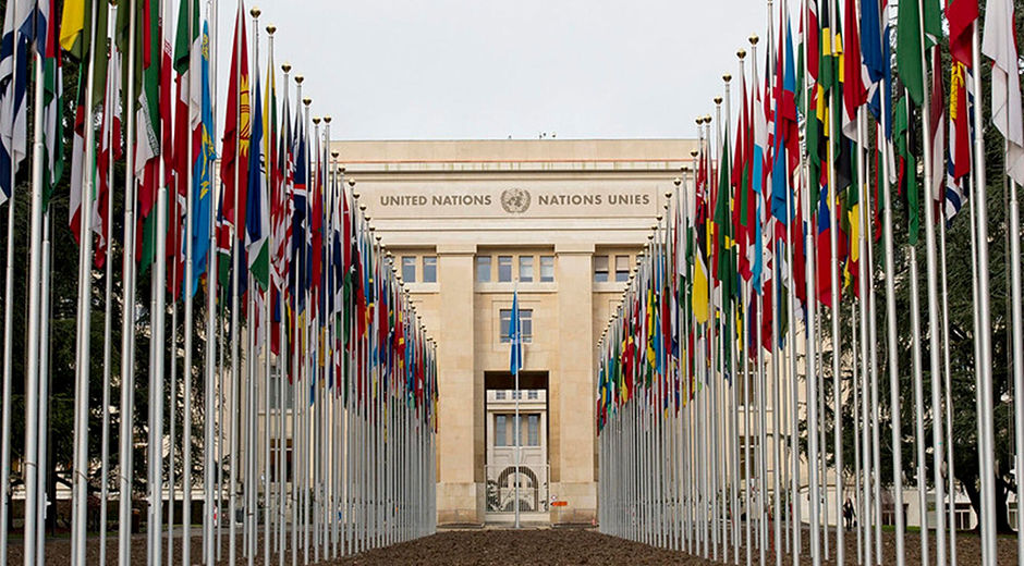 La Oficina de las Naciones Unidas en Ginebra, Suiza La Oficina de las Naciones Unidas en Ginebra, Suiza