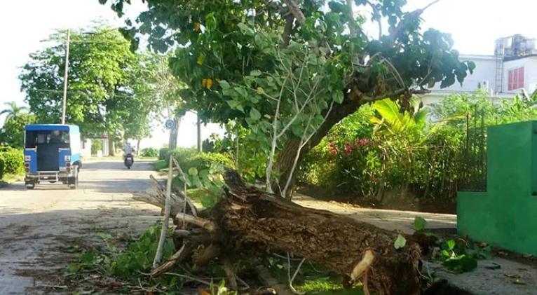 Tormenta afecta subestación eléctrica en Santa Clara Industrial Tormenta afecta subestación eléctrica en Santa Clara Industrial