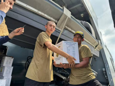 Ayuda humanitaria Colombia a Cuba